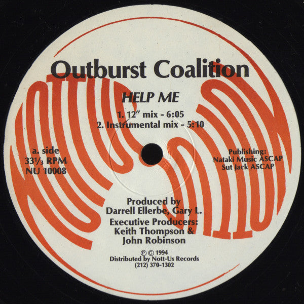 Outburst Coalition : Help Me (12")