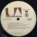 War : War Live (2xLP, Album, Gat)