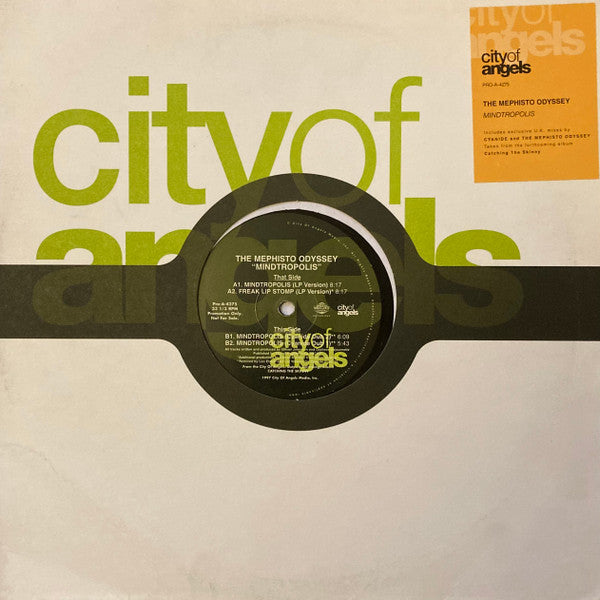 Mephisto Odyssey : Mindtropolis / Freak Lip Stomp (12", Promo)