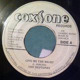 The Heptones : Give Me The Right / Give Me This Version (7", RE)