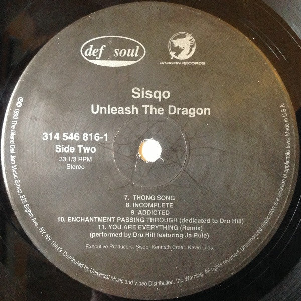 Sisqo : Unleash The Dragon (LP, Album)