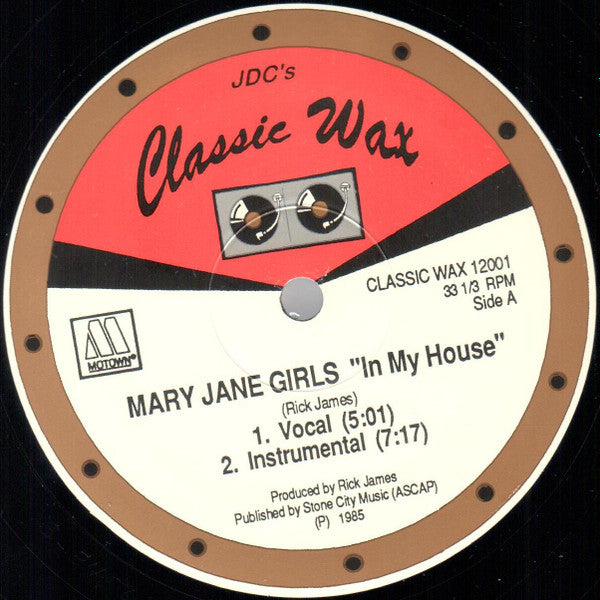 Mary Jane Girls / Rick James : In My House / Superfreak / Candyman (12", Unofficial)