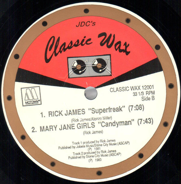 Mary Jane Girls / Rick James : In My House / Superfreak / Candyman (12", Unofficial)