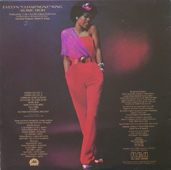 Evelyn "Champagne" King* : Music Box (LP, Album)