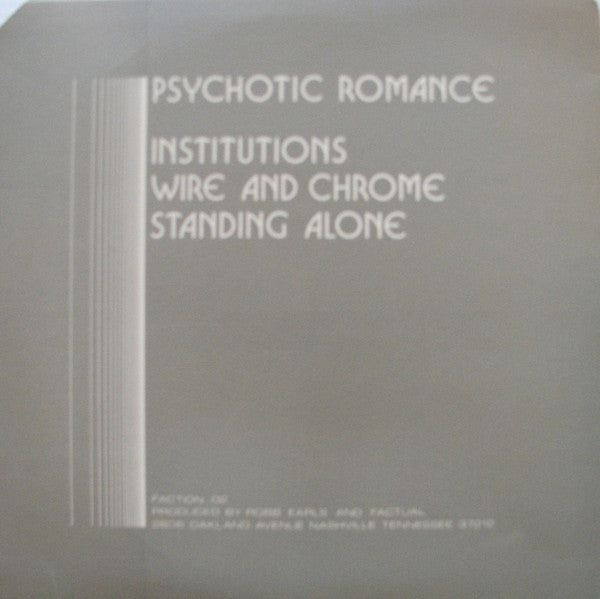 Factual : Psychotic Romance (12", EP, Ltd, Blu)