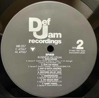 EPMD : Business As Usual (LP, Album, RE)