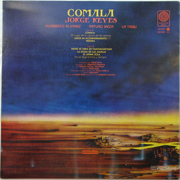 Jorge Reyes : Comala (LP, Album)