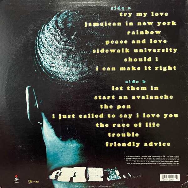 Shinehead : Sidewalk University (LP, Album)