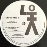 Hurricane G. : Underground Lockdown (12", Promo)