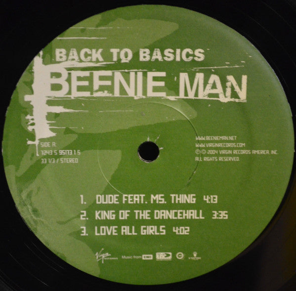 Beenie Man : Back To Basics (2xLP, Album)