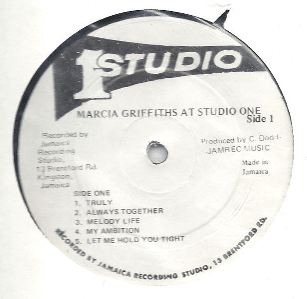 Marcia Griffiths : At Studio One (LP, Album, RP)