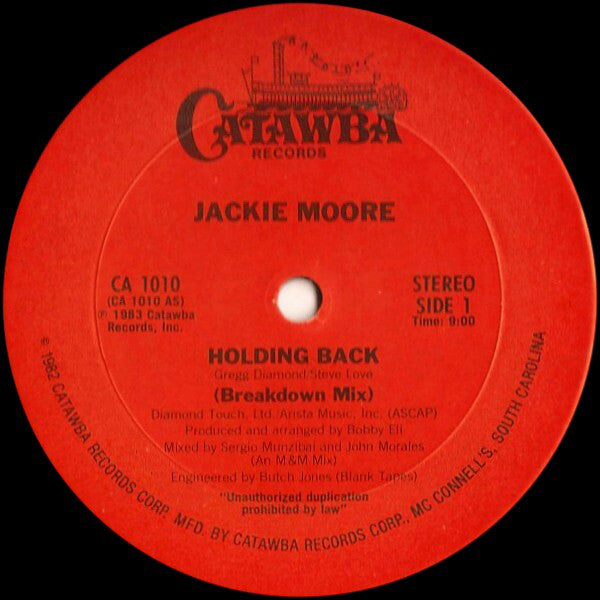 Jackie Moore : Holding Back (12")