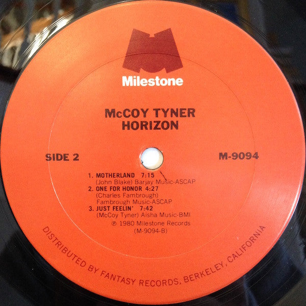 McCoy Tyner : Horizon (LP, Album, Club, San)
