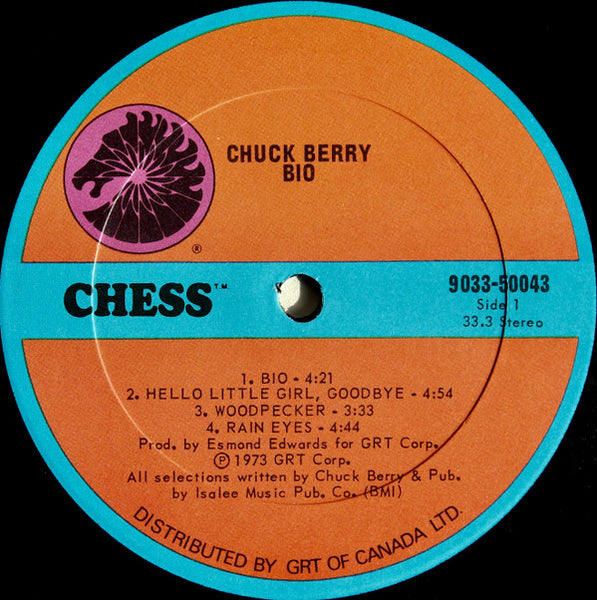 Chuck Berry : Bio (LP, Album)