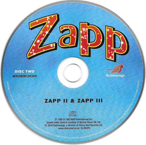 Zapp : Zapp I / Zapp II / Zapp III (2xCD, Comp)
