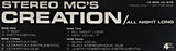 Stereo MC's : Creation / All Night Long (2x12", Single, Promo)