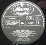 Sarah Vaughan : Sassy Swings Again (LP, Mono)
