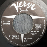 Billie Holiday : Strange Fruit (7", EP)