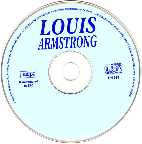 Louis Armstrong : See You Later... (CD, Comp, Ltd, RE, Met)