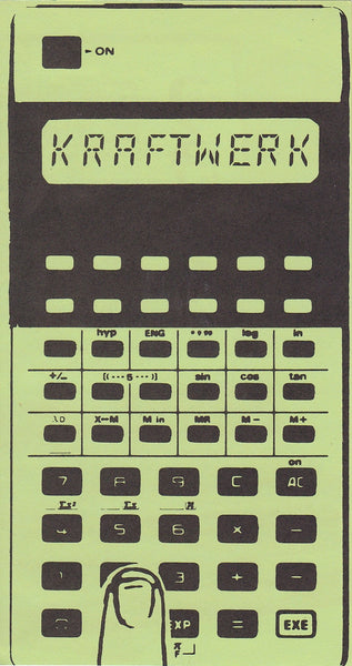 Kraftwerk : Pocket Calculator / Dentaku (7", Single, Promo, Flu)
