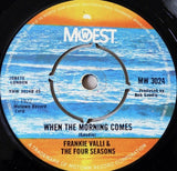 Frankie Valli & The Four Seasons* : The Night (7", Single, RE, 4-P)
