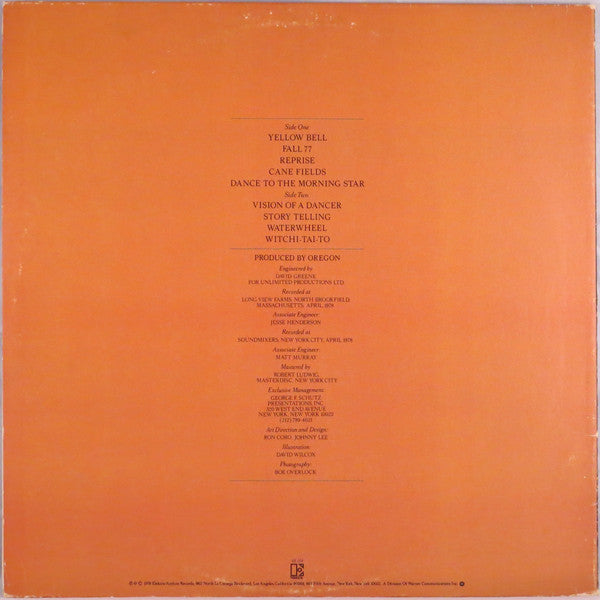 Oregon : Out Of The Woods (LP, Album, SP )