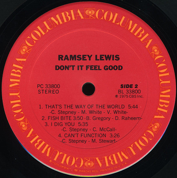 Ramsey Lewis : Don't It Feel Good (LP, Album, San)