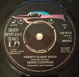 Eddie Cochran : Twenty Flight Rock (7", Single, Mono)