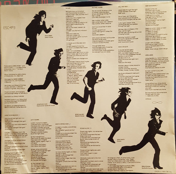 Journey : Escape (LP, Album, Pit)