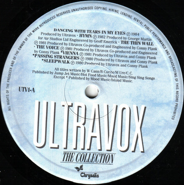 Ultravox : The Collection (LP, Comp)