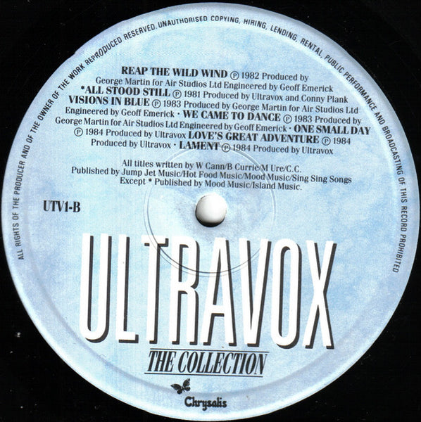 Ultravox : The Collection (LP, Comp)