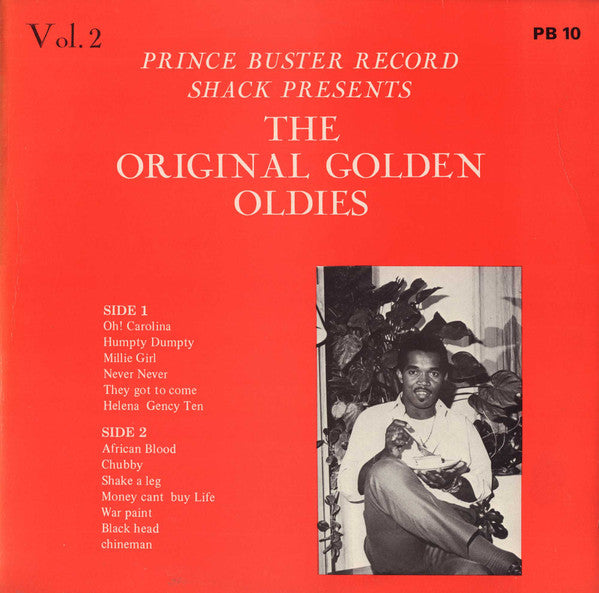 Prince Buster : Prince Buster Record Shack Presents The Original Golden Oldies Vol. 2 (LP, Comp, RE)