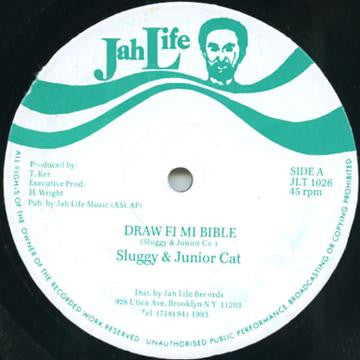 Sluggy Ranks & Junior Cat :  Draw Fi Mi Bible (12")