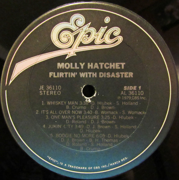 Molly Hatchet : Flirtin' With Disaster (LP, Album, Pit)