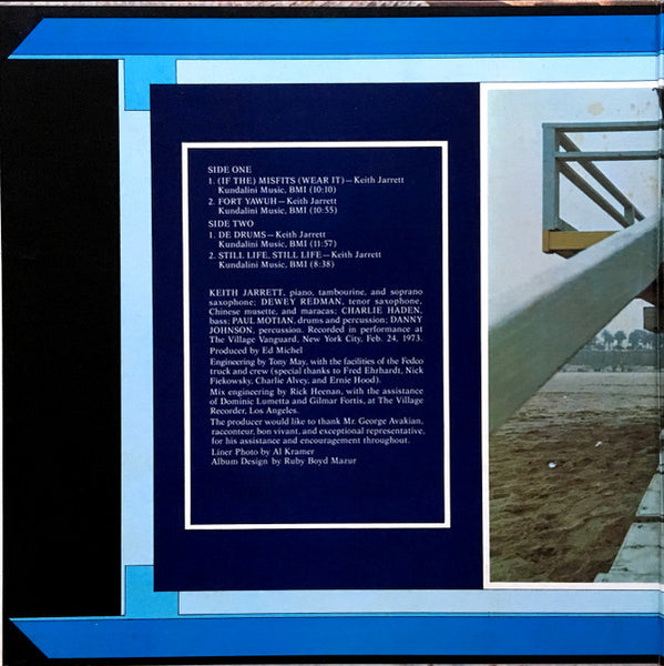 Keith Jarrett : Fort Yawuh (LP, Album, RE, Gat)