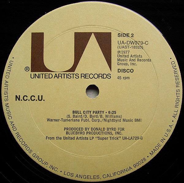 N.C.C.U. : Super Trick / Bull City Party (12", Ltd)