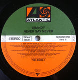 Brandy (2) : Never Say Never (2xLP, Album)