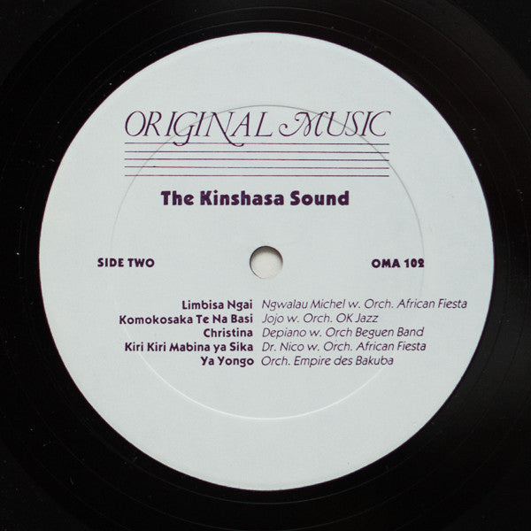 Various : The Sound Of Kinshasa (LP, Album, Comp)