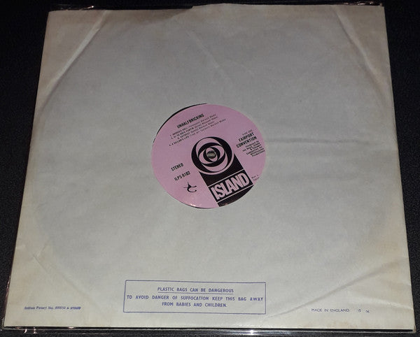 Fairport Convention : Unhalfbricking (LP, Album, Pin)