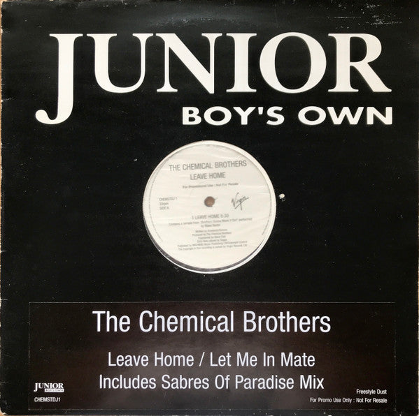 The Chemical Brothers : Leave Home (12", Promo)