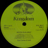 Don Carlos (2) & Gold (2) : Never Run Away (LP, Album)