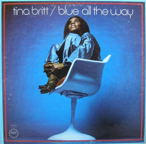 Tina Britt : Blue All The Way (LP, Album, M/Print)