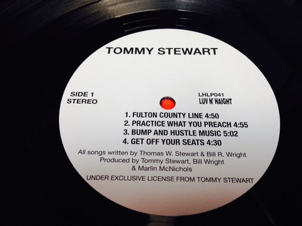 Thomas Stewart : Tommy Stewart (LP, Album, Promo, RE, W/Lbl)