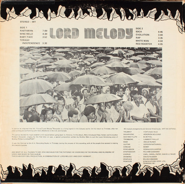 Lord Melody : I Man (LP)