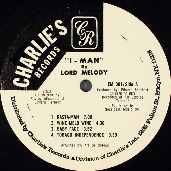 Lord Melody : I Man (LP)