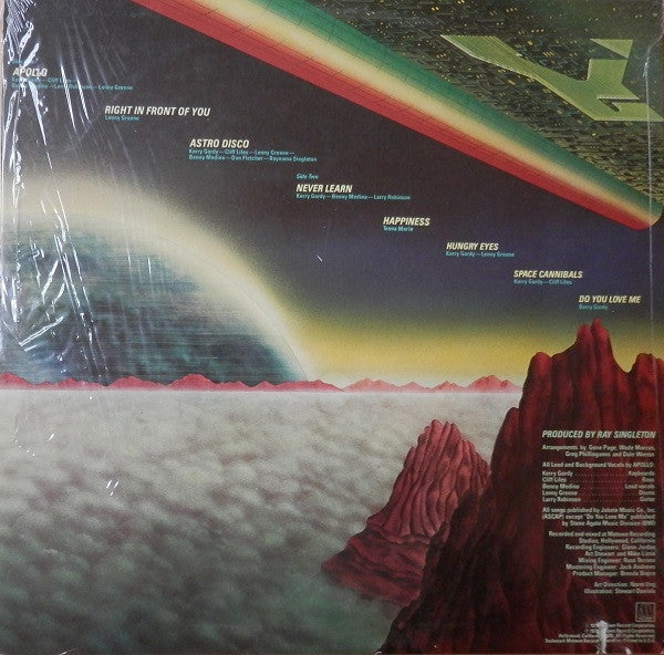 Apollo (2) : Apollo (LP, Album)