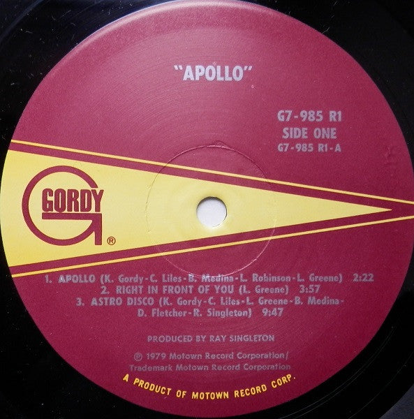 Apollo (2) : Apollo (LP, Album)