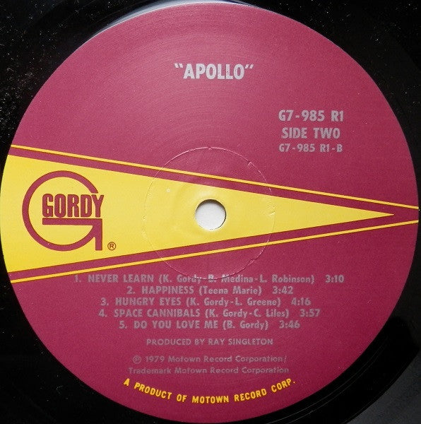 Apollo (2) : Apollo (LP, Album)