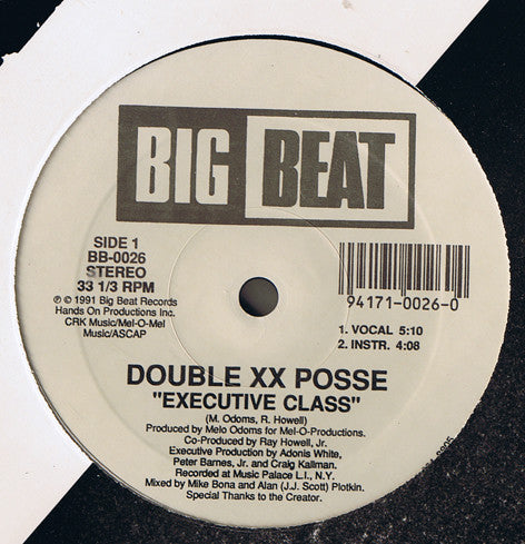 Double XX Posse : Executive Class  (12")