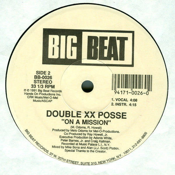 Double XX Posse : Executive Class  (12")
